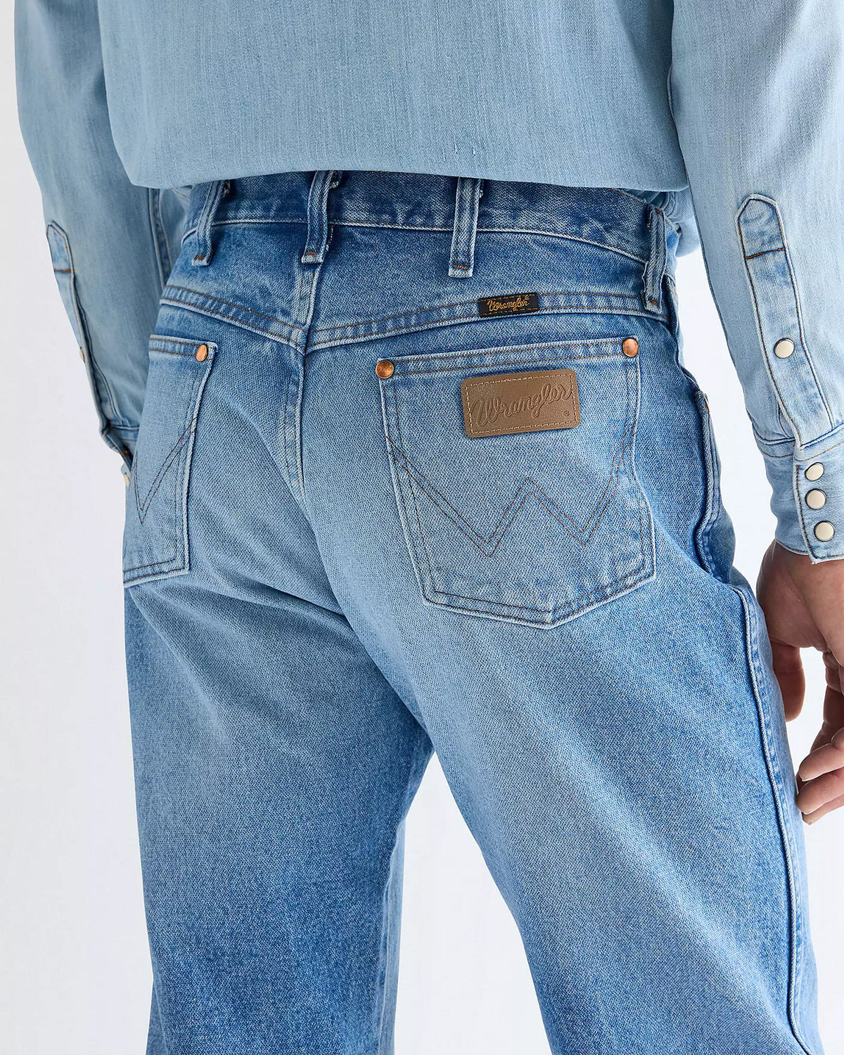 Wrangler 13MWZ Original Cowboy Cut Mens Jeans - Jetstream | Wrangler Jeans | JEANSTORE
