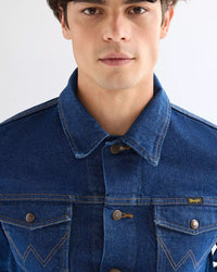 Wrangler Cowboy Cut Denim Jacket - Prewashed Indigo