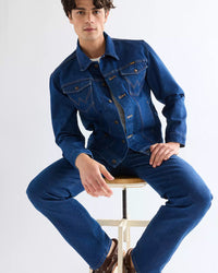 Wrangler Cowboy Cut Denim Jacket - Prewashed Indigo
