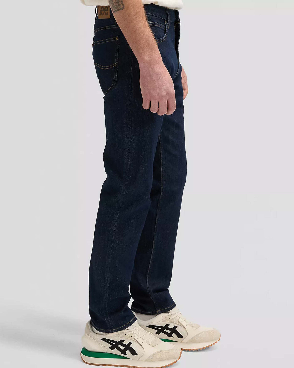 Lee David Regular Tapered Selvedge Mens Jeans - Xion