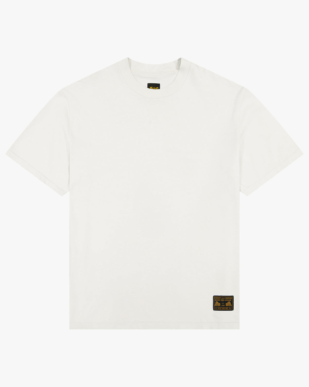 Lee Gold Tee - Bright White