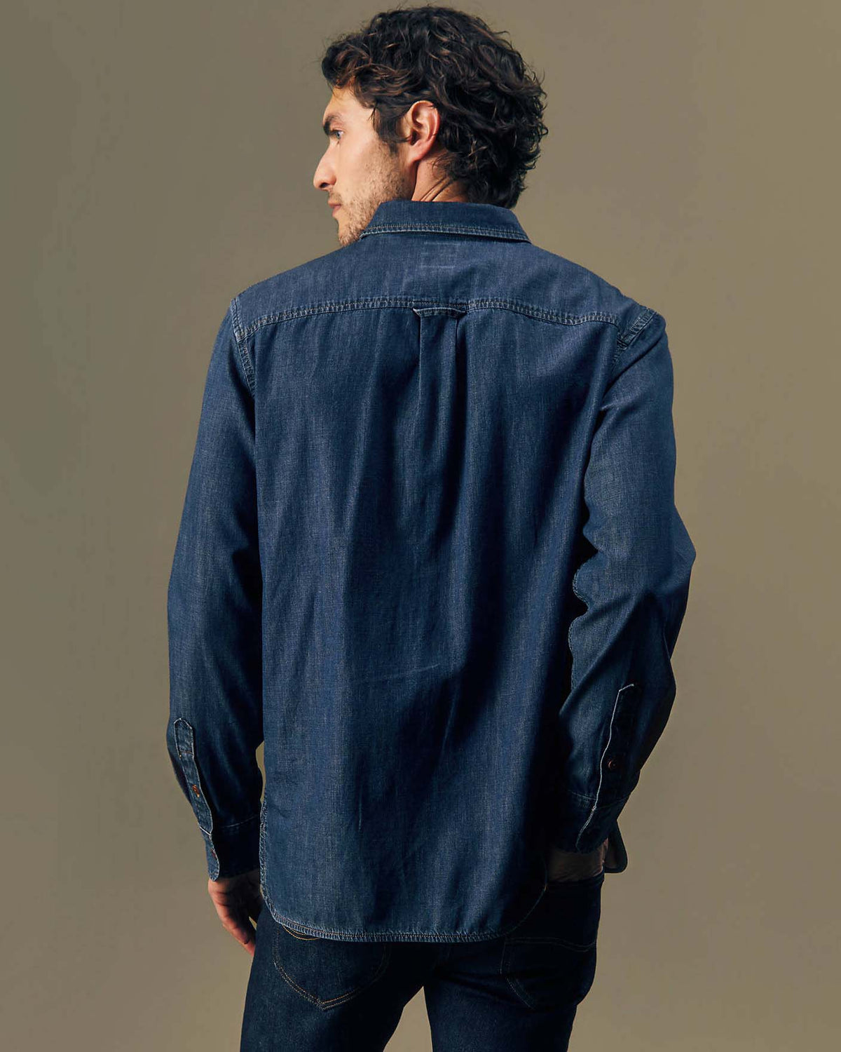 Lee Gold Denim Shirt - Gold Rush