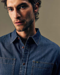 Lee Gold Denim Shirt - Gold Rush