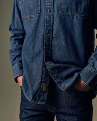 Lee Gold Denim Shirt - Gold Rush