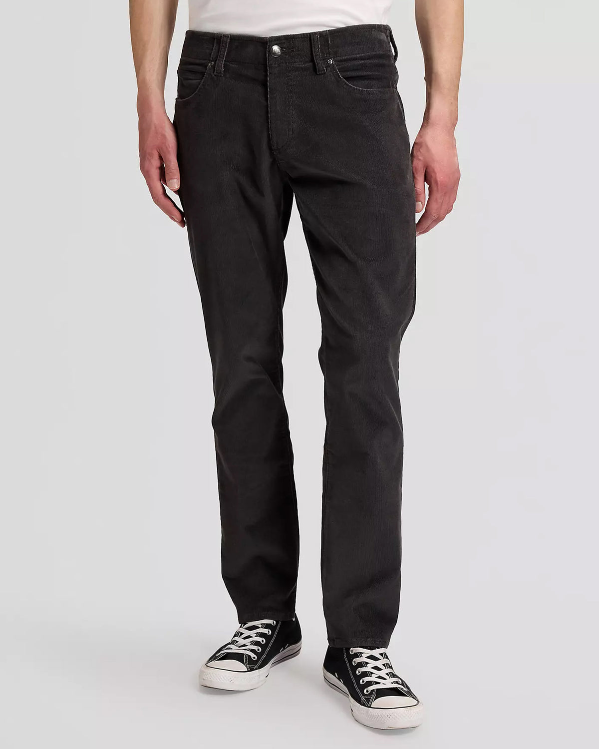 Lee Straight Fit Extreme Motion Mens Cords - Static Grey