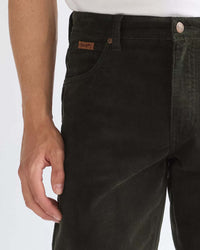 Wrangler Texas Stretch Authentic Straight Mens Cords - Rosin | Wrangler Cords | Jeanstore