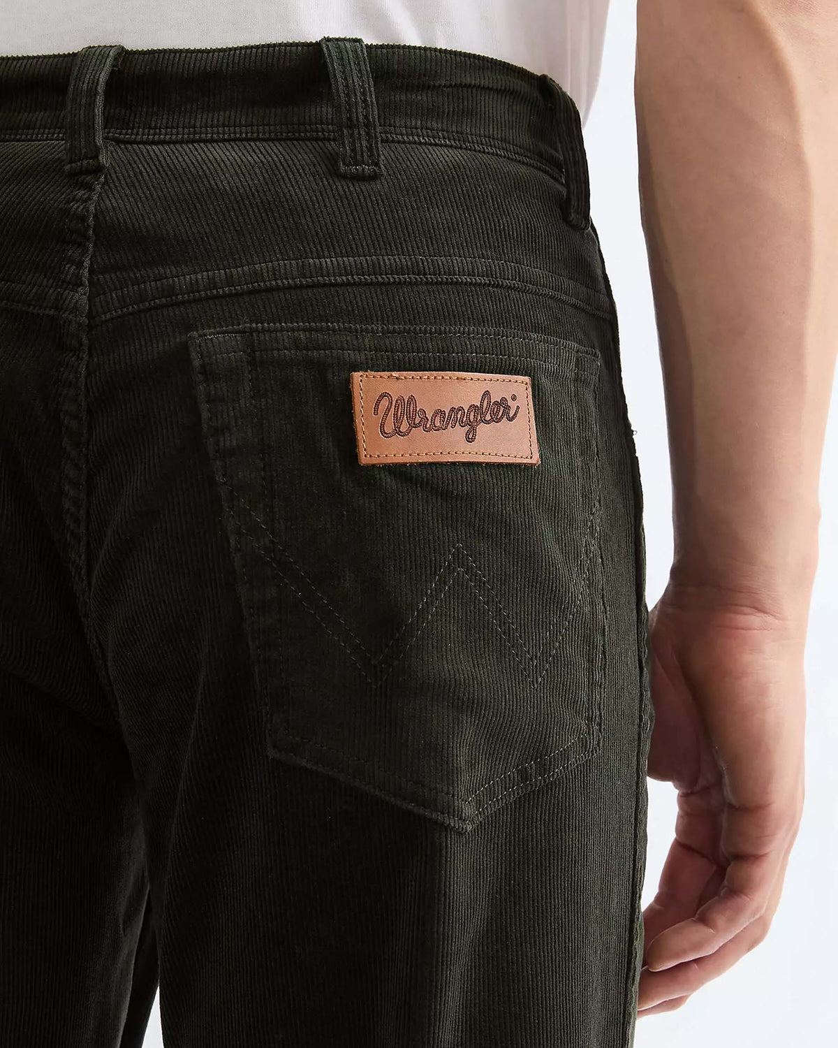 Wrangler Texas Stretch Authentic Straight Mens Cords - Rosin | Wrangler Cords | Jeanstore