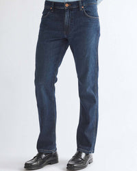 Wrangler Greensboro 'Toughlite' Regular Fit Mens Jeans - Moonlit