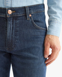 Wrangler Greensboro 'Toughlite' Regular Fit Mens Jeans - Moonlit