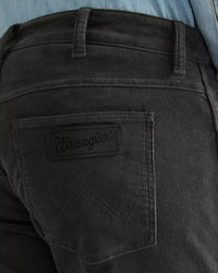 Wrangler Greensboro Regular Fit Mens Cords - Dark Shadow