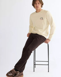 Wrangler Greensboro Regular Fit Mens Cords - Chocolate Torte
