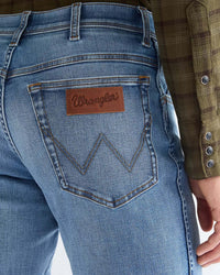 Wrangler Texas Stretch Authentic Straight Mens Jeans - Texas Sky | Wrangler Jeans | Jeanstore