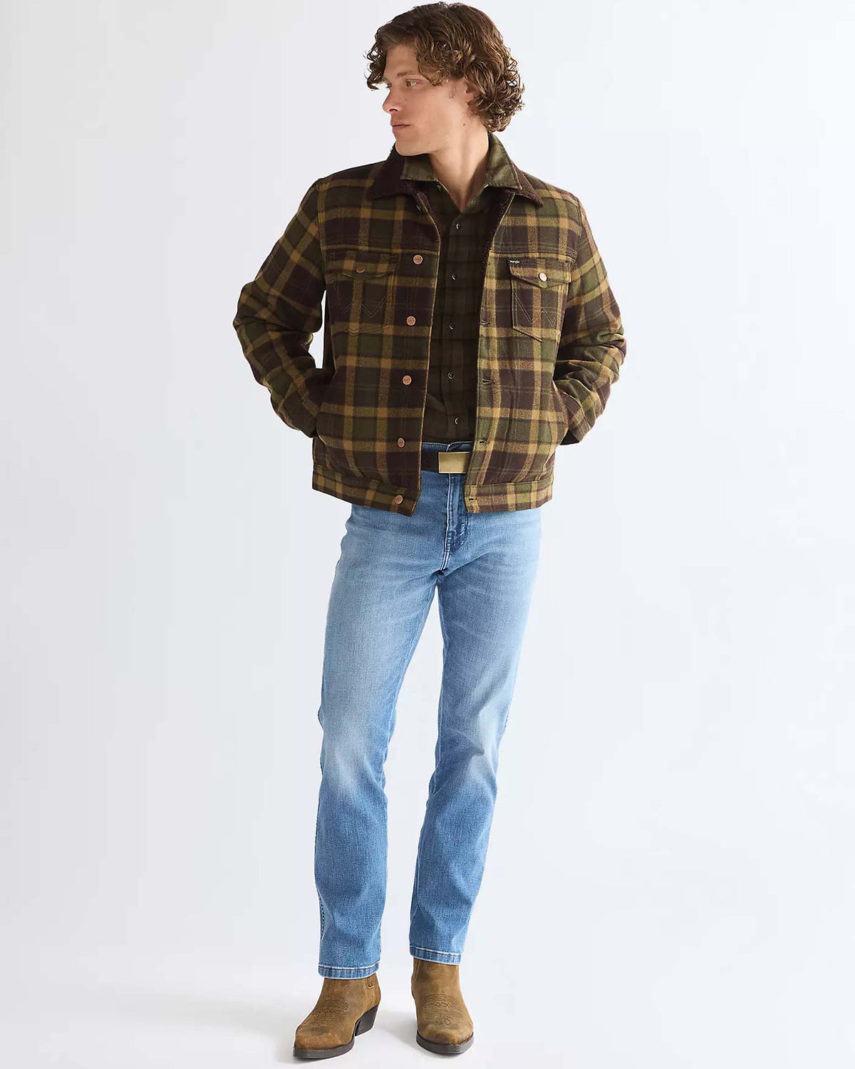 Wrangler Texas Stretch Authentic Straight Mens Jeans - Texas Sky | Wrangler Jeans | Jeanstore