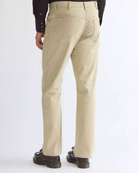 Wrangler Texas Stretch Authentic Straight Brushed Cotton Mens Trousers - Twill