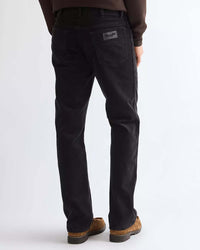 Wrangler Texas Stretch Authentic Straight Mens Cords - Jet Black | Wrangler Cords | Jeanstore