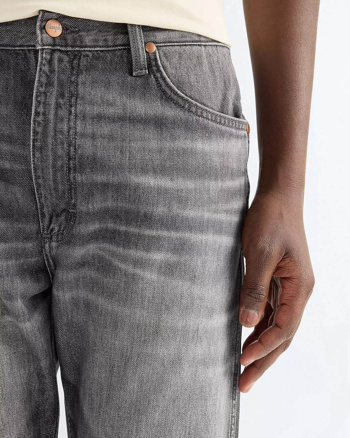 Wrangler 13MWZ Original Cowboy Cut Mens Jeans - Smoky Granite | Wrangler Jeans | Jeanstore