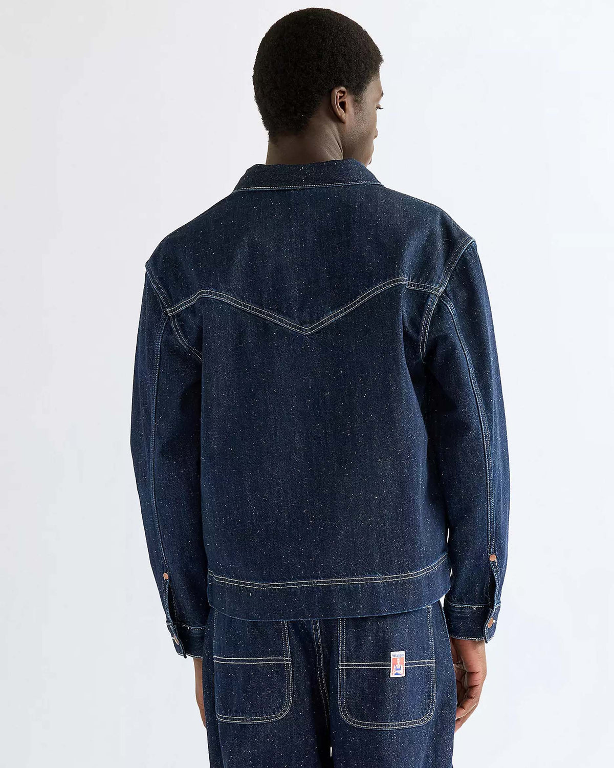 Wrangler Relaxed Denim Overshirt - Indigo Nep | Wrangler Jackets & Coats | Jeanstore
