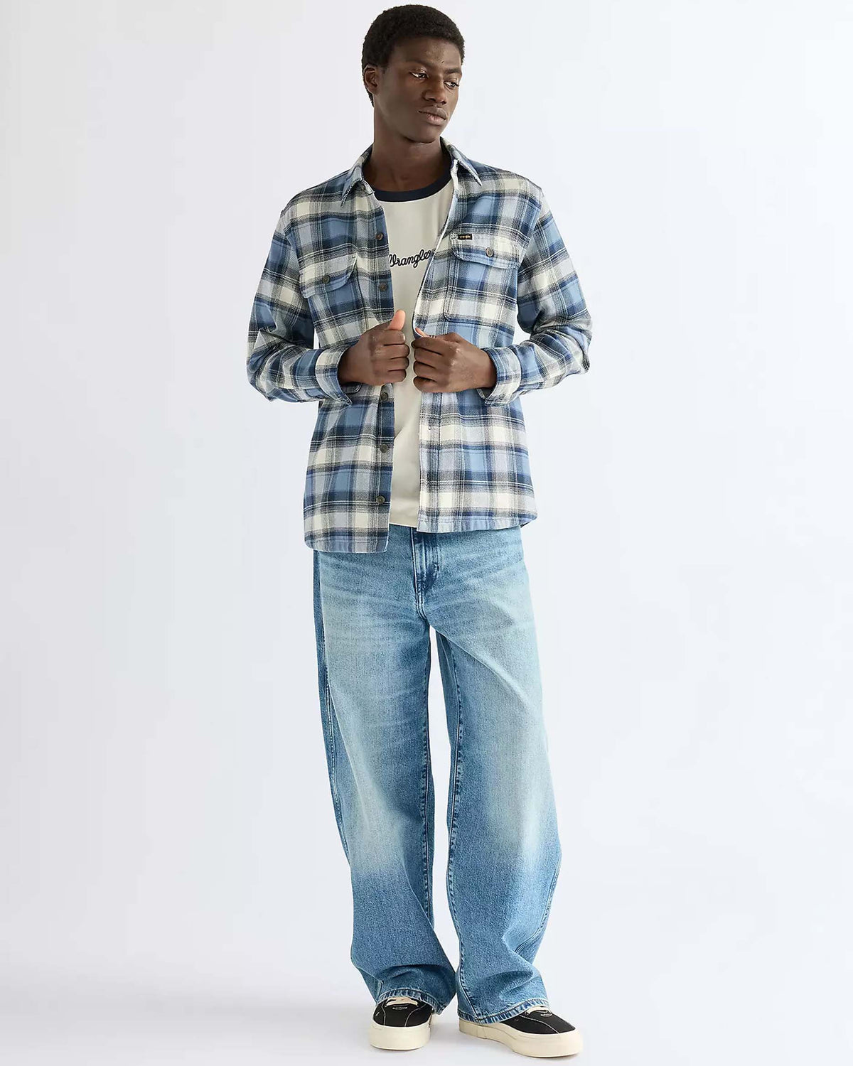 Wrangler Regular Western Utility Shirt - Bering Sea