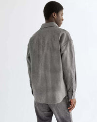 Wrangler Oversized Western Shirt - Black Heather