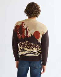 Wrangler Relaxed Full Zip Cardigan - Desert Scenic