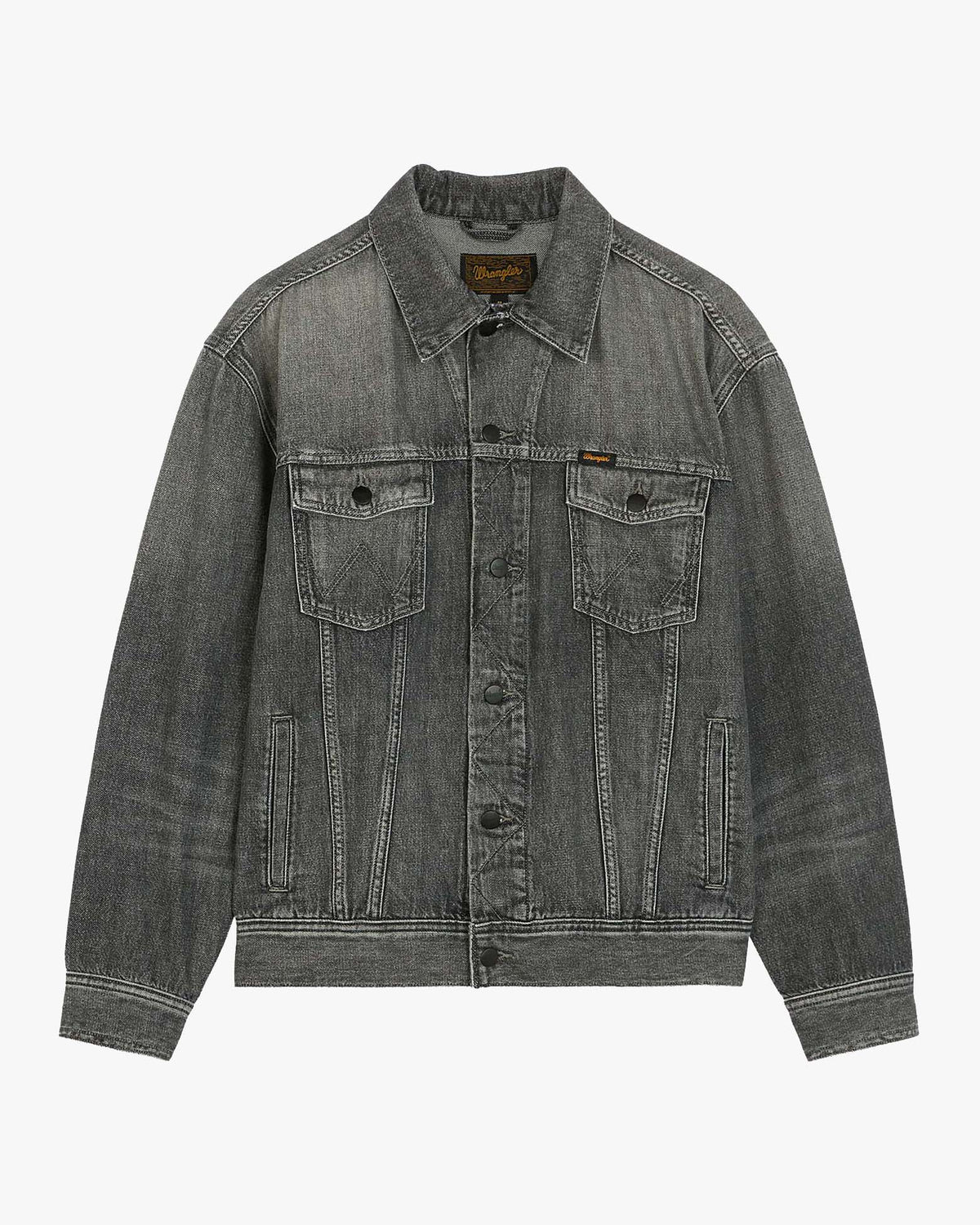 Wrangler Anti Fit Trucker Jacket - Smoky Granite