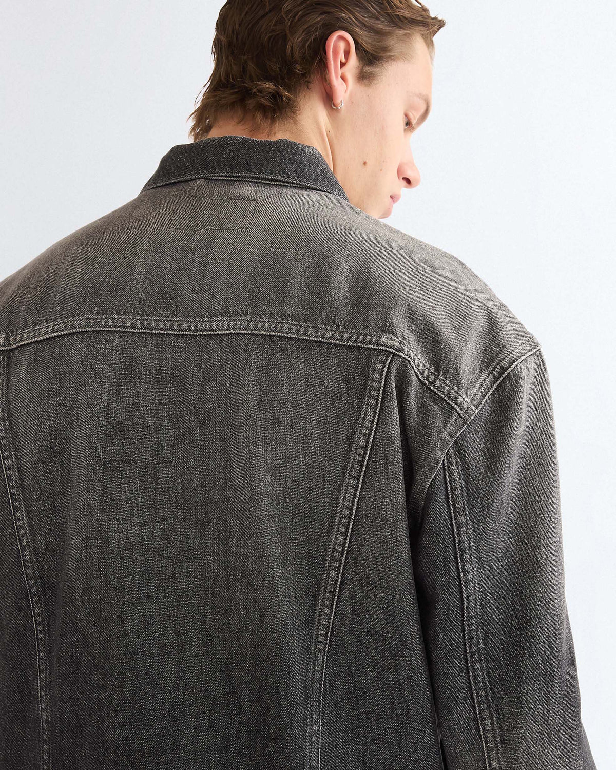 Wrangler Anti Fit Trucker Jacket - Smoky Granite