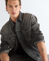 Wrangler Anti Fit Trucker Jacket - Smoky Granite