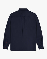 Lee Gold Oxford Button Up Shirt - Rebel Navy