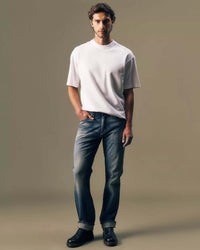 Lee Gold Regular Straight Selvedge Mens Jeans - Gold Rush