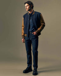Lee Gold Regular Tapered Mens Jeans - Pure Gold