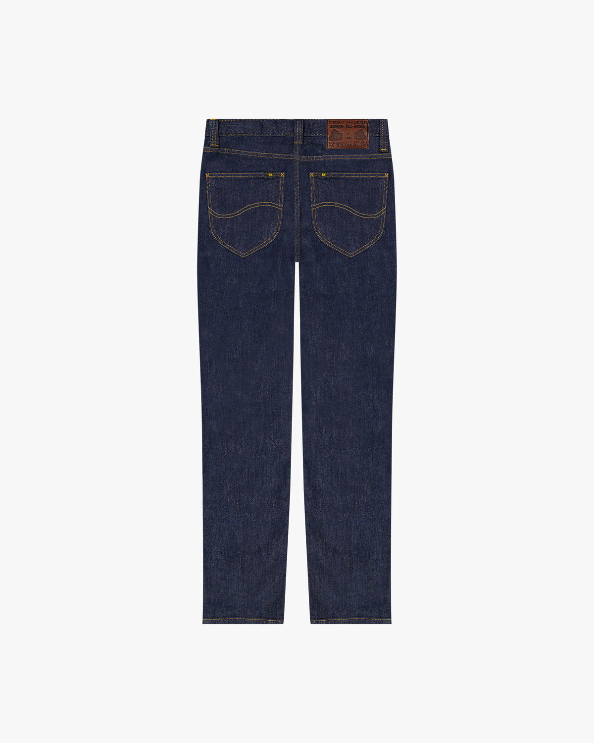 Lee Gold Regular Tapered Mens Jeans - Pure Gold