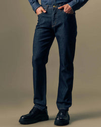 Lee Gold Regular Tapered Mens Jeans - Pure Gold