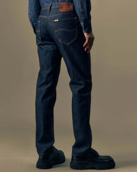 Lee Gold Regular Tapered Mens Jeans - Pure Gold