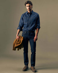 Lee Gold Slim Straight Mens Jeans - Pure Gold