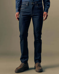 Lee Gold Slim Straight Mens Jeans - Pure Gold