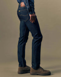 Lee Gold Slim Straight Mens Jeans - Pure Gold