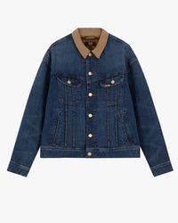 Lee Gold Relaxed Storm Rider Selvedge Denim Jacket - Golden Hour