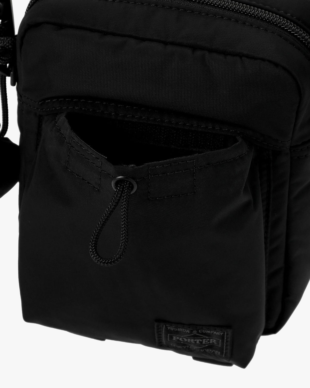 Porter-Yoshida & Co. Senses Vertical Shoulder Bag - Black | Porter-Yoshida & Co. Bags | JEANSTORE