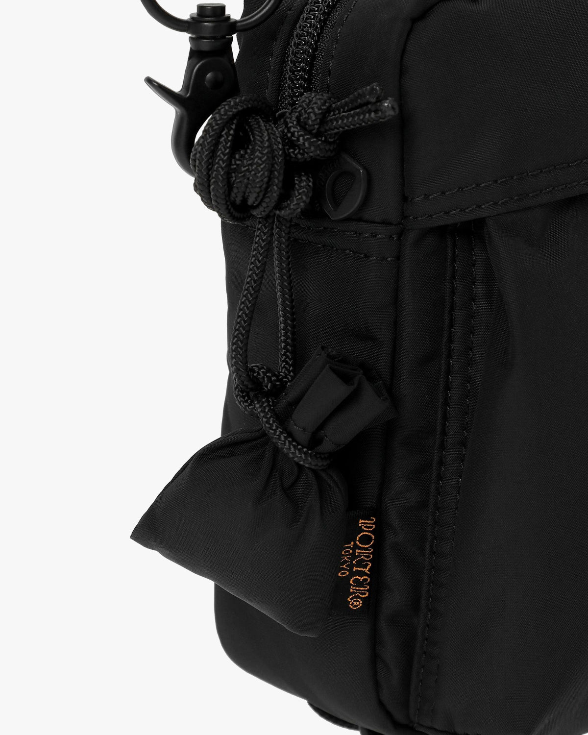 Porter-Yoshida & Co. Senses Vertical Shoulder Bag - Black | Porter-Yoshida & Co. Bags | JEANSTORE