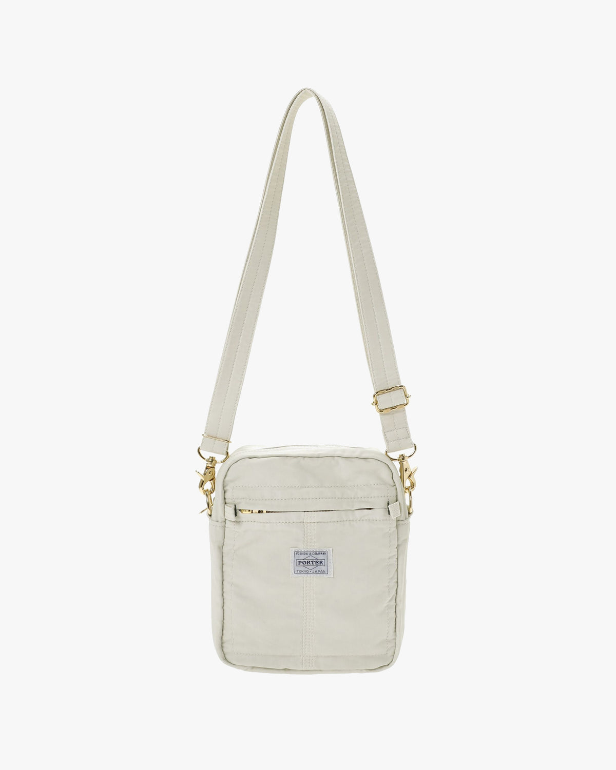 Porter-Yoshida & Co. Mile Vertical Shoulder Bag - White | Porter-Yoshida & Co. Bags | JEANSTORE