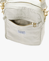 Porter-Yoshida & Co. Mile Vertical Shoulder Bag - White | Porter-Yoshida & Co. Bags | JEANSTORE