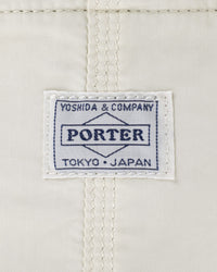Porter-Yoshida & Co. Mile Vertical Shoulder Bag - White | Porter-Yoshida & Co. Bags | JEANSTORE