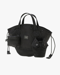 Porter-Yoshida & Co. All Scarf Tote Bag with Pouches - Black