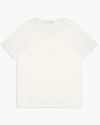 Merz b. Schwanen 114 4.6oz 1920s Loopwheeled Tee - White | Merz b. Schwanen T Shirts | JEANSTORE