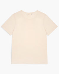Merz b. Schwanen Good Originals 114 4.6oz 1920s Loopwheeled Tee - Nature | Merz b. Schwanen T Shirts | JEANSTORE