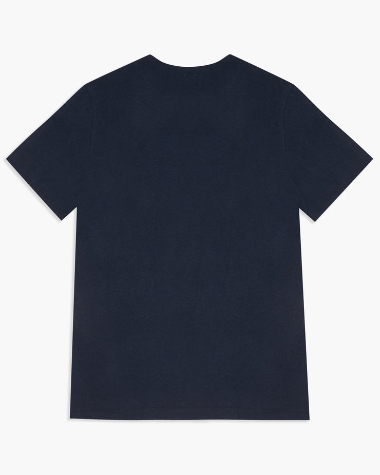 Merz B Schwanen Good Originals 114 5.5oz 1920s Loopwheeled Tee - Ink Blue