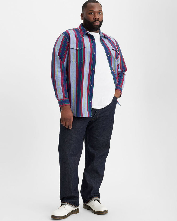 Levi's® Big & Tall 501 Original Shrink-To-Fit Mens Selvedge Jeans - Rainforest Rigid Selvedge