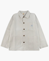 Le Mont St Michel Vins Striped Work Jacket - Blue | Le Mont St Michel Jackets & Coats | JEANSTORE