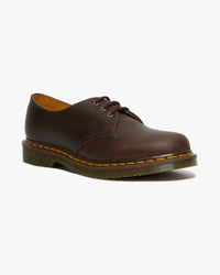 Dr Martens 1461 Shoes - Dark Brown Crazy Horse