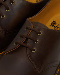 Dr Martens 1461 Shoes - Dark Brown Crazy Horse